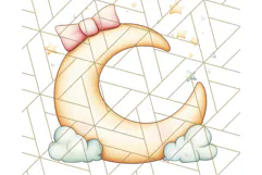 Pastel Plushie Rainbow Clipart PNG, Nursery Baby Animals Png Product Image 2