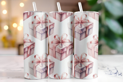 Gift Boxes Tumbler Wrap | Sublimation | Tumblers Product Image 1