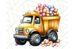Easter Bunny Construction Clipart, Spring Png Product Image 4