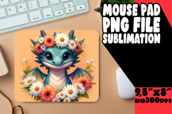 WHIMSICAL DESK PAD PLAYFUL MAGIC, Dragon Product Image 1