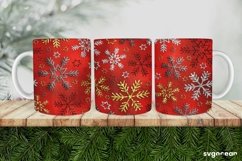 Christmas Glitter Mug Sublimation | PNG Bundle | Mug Wrap Product Image 9