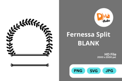 Fernessa Split Monogram Product Image 1