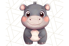 Cute Animal Clipart, Adorable Animal PNG Product Image 2