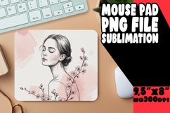 VIBRANT mouse MAT Innovative Art, Beauty Woman Product Image 1