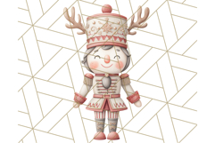 Nutcracker Clipart, Festive Holiday Toy Soldier PNG Art Product Image 2