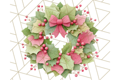 Christmas Clipart, Crafter’s Christmas Paper and Fabric Art Product Image 2