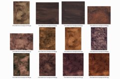 38 Chocolate Brown Watercolor Backgrounds, Brown Textures Product Image 2
