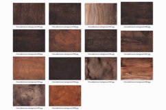 38 Chocolate Brown Watercolor Backgrounds, Brown Textures Product Image 4