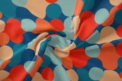 pattern with circles in 70s style Product Image 2