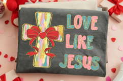 Love Like Jesus, Jesus Bible Verse, Christmas PNG Product Image 2