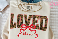 Leopard Love Png, Mama Valentine Png, Leopard Valentine Png Product Image 4