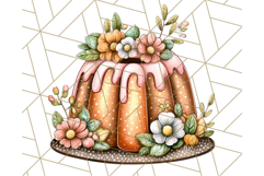 Fall Cake Clipart PNG, Autumn Cakes With Pumpkins Product Image 2