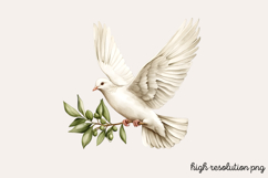Christian Rustic Easter Clipart Bundle PNG Product Image 18