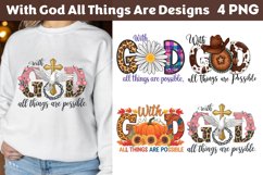 With God All Things Are Possible PNG Product Image 1