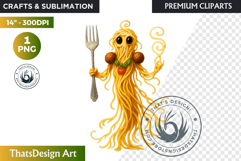Fantasy Food Characters RPG Clipart PNG Graphics Product Image 1