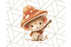 Whimsical Woodland Animal Village PNG Clipart Fantasy Forest Product Image 2