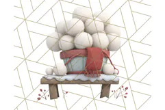 Santa Claus Clipart, North Pole Holiday PNG Graphics Product Image 2