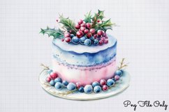 Pastel Christmas Sublimation Clipart PNG Product Image 1
