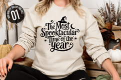 The Most Spooktacular Time Of - Halloween t-shirt Design Product Image 1