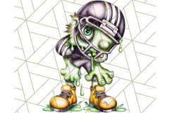 Bold Zombie Clipart PNG, Creepy Halloween Clip Art Product Image 2