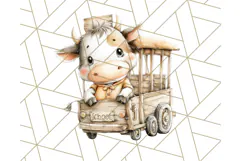 Wild West Animals PNG Clipart, Cowboy & Saloon Scenes Product Image 2
