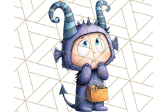 Whimsical Halloween Candy PNG Clipart Product Image 2