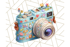 Kawaii City Girl PNG Clipart, Soft Dreamy Style Clip Art Product Image 2