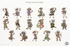 Fashionable Summer Grandma Clipart Product Image 4