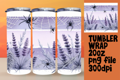 20oz Sublimation Tumbler Wrap , Halloween Product Image 1