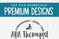ABA therapist svg - a behavior therapist svg for crafters Product Image 4