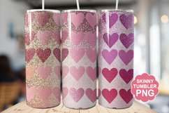 Valentine Glitter Tumbler | Valentine Tumbler Wrap Product Image 1