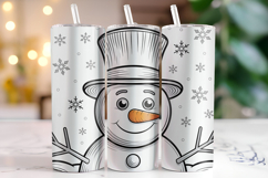 Christmas Snowman Svg | Christmas Svg | Svg Cut Files Product Image 1