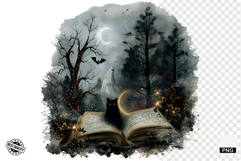Vintage Old Halloween Clipart Product Image 1