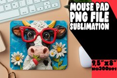 Cute Cow Design Mousepad Product Image 1