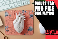 Valentine's Day Devotion Mouse Mat Product Image 1