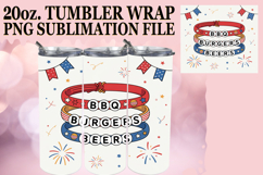 Cozy dreams 20oz tumbler wrap, Patriotic Product Image 1