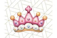 Princess Tea Party PNG Clipart with Teacups & Fancy Treats Product Image 2