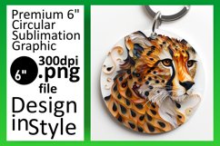 Cheerful Cat Circlets: 3D Sublimation Gallery Product Image 1