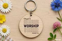 Made to Worship SVG Engraved | Faith SVG Product Image 1