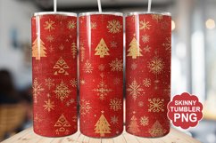 Christmas Red Tumbler | Christmas Tumbler Wrap Product Image 1