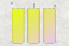 Light Yellow Tumbler Wrap Sublimation Product Image 1