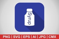 Vector Syrup Icon Product Image 1
