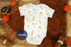 Baby bodysuit mockup, Winter Bodysuit Mockup PSD & JPG Product Image 2