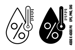 Humidity Icons Product Image 1