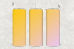 Yellow Shade Tumbler Wrap Sublimation Product Image 1