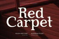 Red Carpet - Serif Font Product Image 1
