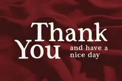 Red Carpet - Serif Font Product Image 10