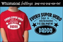 Every Super Hero -Daddy SVG Product Image 1