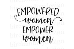 Empowered Women Empower Women SVG Product Image 1