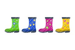 Wellington Boots Illustrations Product Image 1